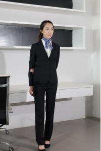 BD-MO-072 網上訂購職業女西裝 模特示範 職業女性套裝 西裝專門店
